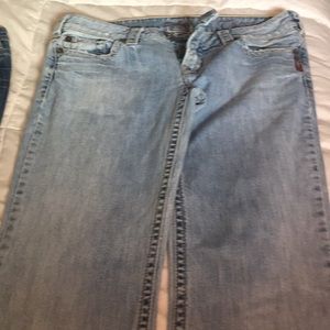 Silver jeans